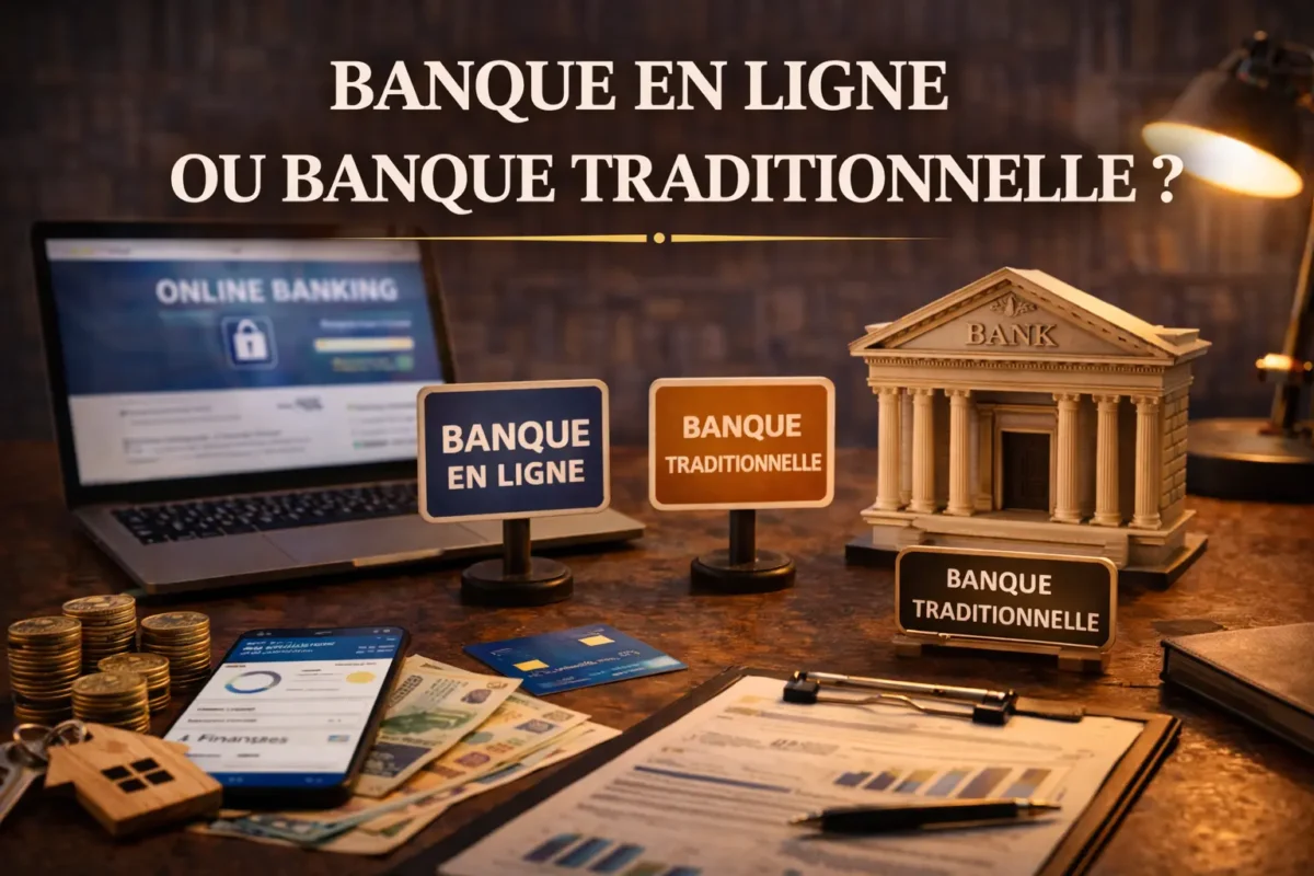 Banque en ligne ou Banque traditionnelle ? Challenge Finance