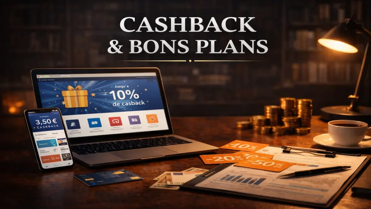 Cashback et bons plans Challenge Finance
